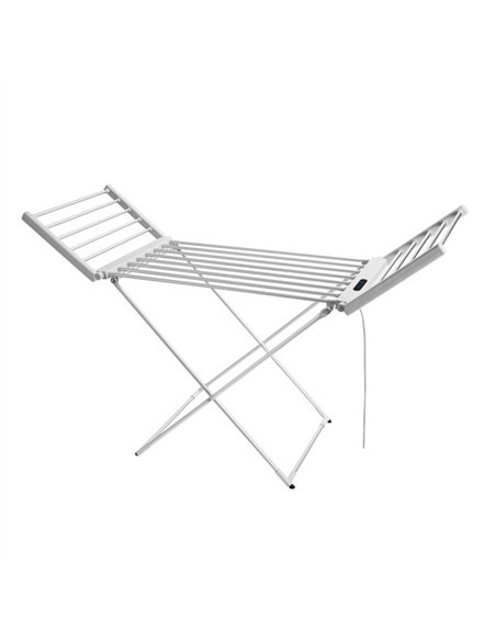 Tendedero Elect.plegable Silvestre 260w Aluminio  Temporizador .control Temp.cable1