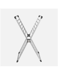 Tendedero Elect.maxi Algarrobo 360w Aluminio Forma De X Cable1