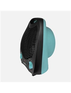 Termoventilador Elect.lubian 2000w Turquesa/negro 2potencias 3fun.sist.seguridad 2