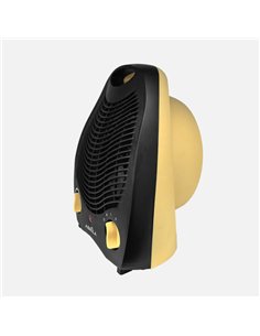 Termoventilador Elect.lubian 2000w Amarillo/negro 2potencias 3fun.sist.seguridad 2