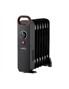 Radiador Aceite Lapacho 800w Negro Termost.reg 7 Elementos Proteccion Seg.asa 38x31