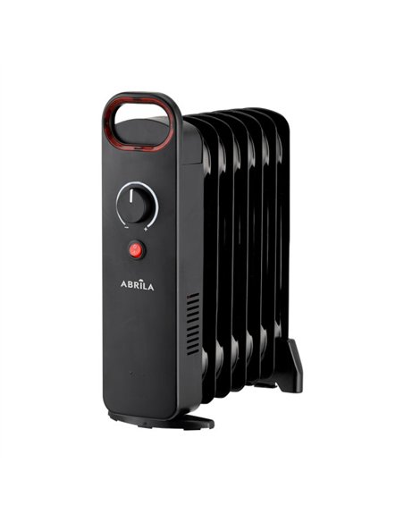 Radiador Aceite Lapacho 800w Negro Termost.reg 7 Elementos Proteccion Seg.asa 38x31