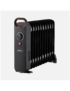 Radiador Aceite Lapacho 1000w Negro Termost.reg 11 Elementos Prot.seg.asa 38x46