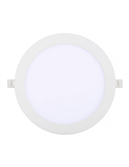Downlight Obsidiana 24w 6500k Blanco Redondo  2040lm 2